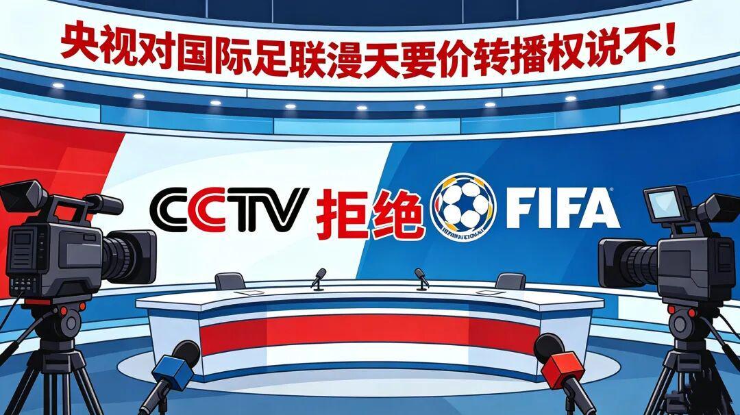 九游体育app下载-17倍差价21亿天价，央视拒当冤大头，国际足联的傲慢撞上中国底线
